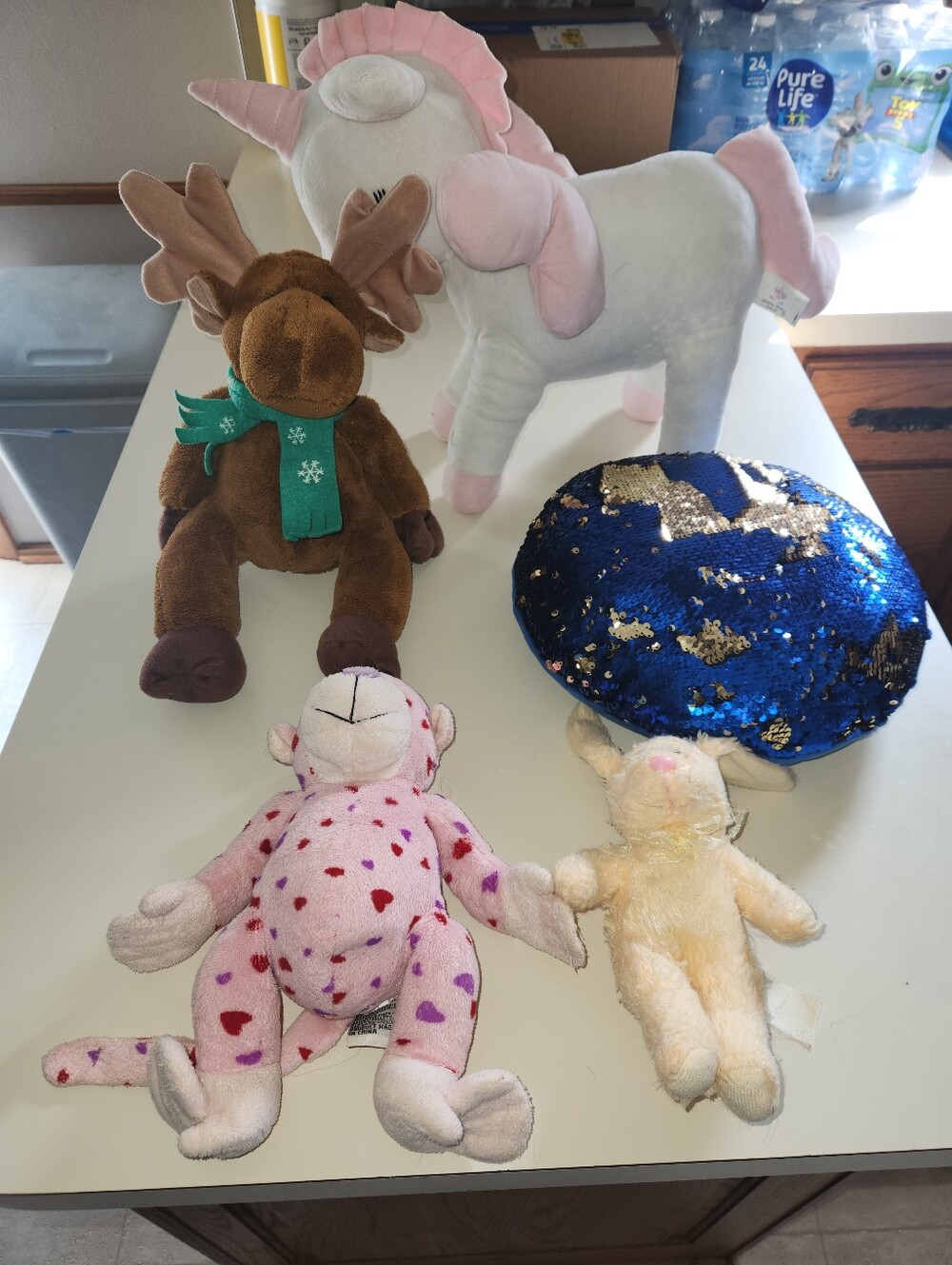 Bundle Of 5 Stuffed Animals